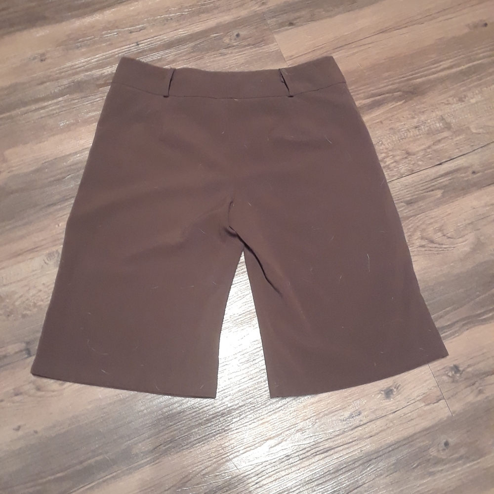 Tempted Brown Short Dress Pants - Picture 5 of 5